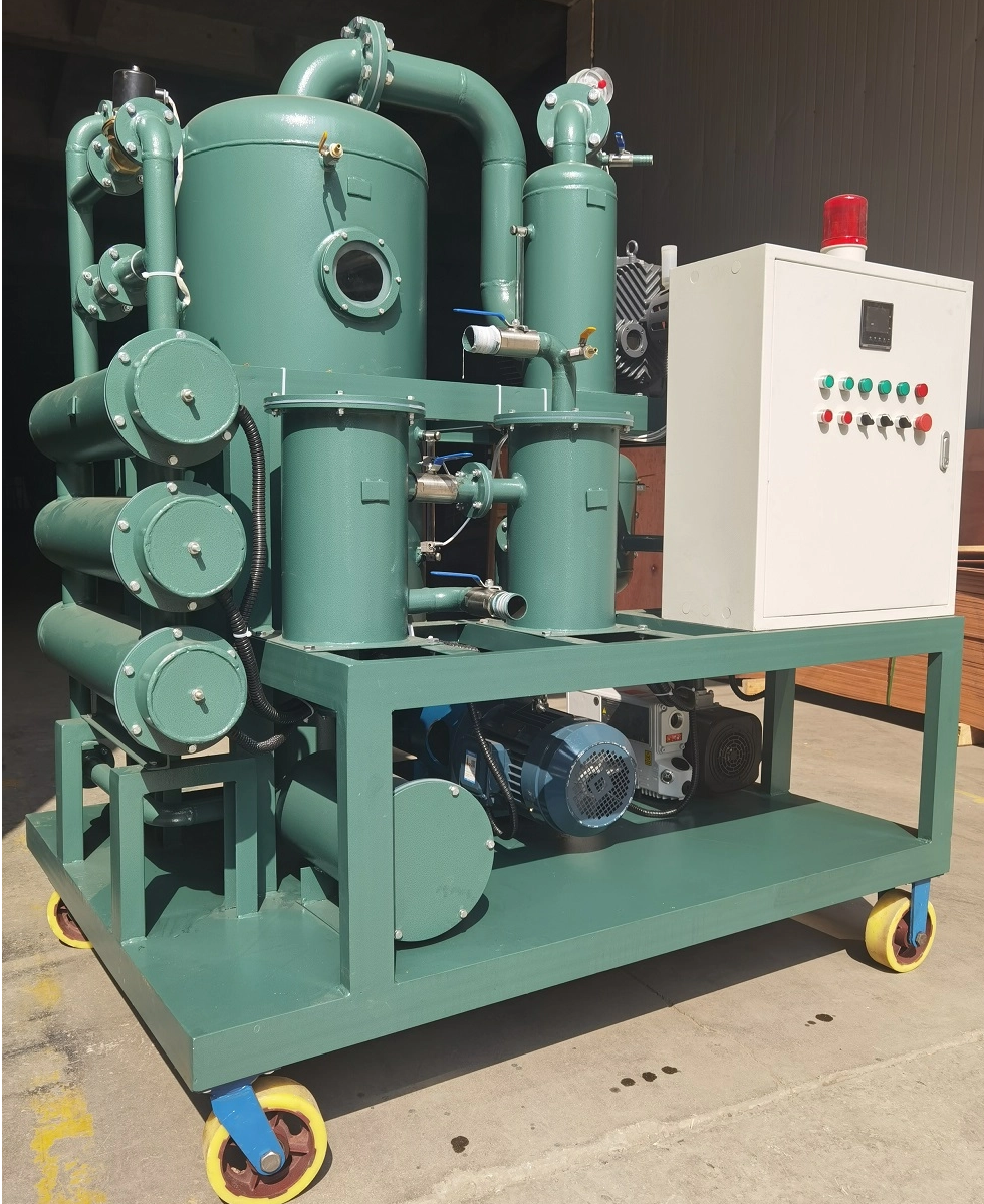 Two Sets Vacuum Transformer Oil Purifier Machine 9000LPH are shipped 