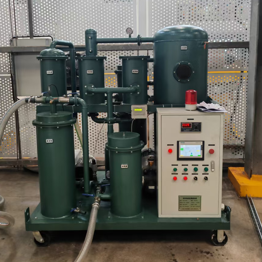 PLC Controlled TYA Vacuum Lubricating Oil Purifier Do Sound Purification Work