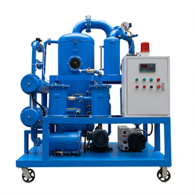 ZYD Double Stage High Vacuum Transformer Oil Filtration Unit