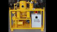 Customized 1800LPH Double Stage Vacuum Transformer Oil Purifier Machine 