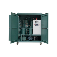 Updated Full enclosed Dual Vacuum Separation Transformer Oil Purifier Machine 